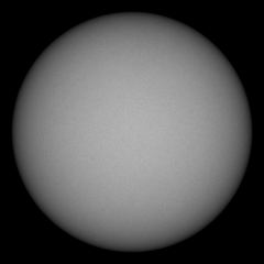 Image of Sun's photosphere