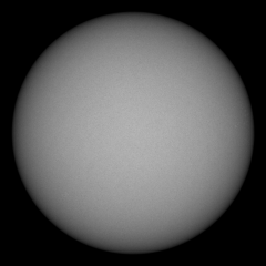 Image of Sun's photosphere