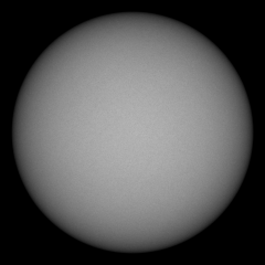 Image of Sun's photosphere