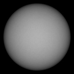 Image of Sun's photosphere