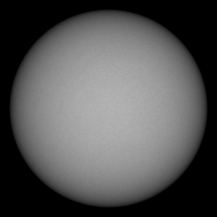 Image of Sun's photosphere