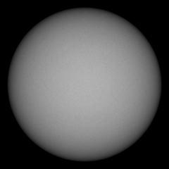 Image of Sun's photosphere