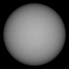 Image of Sun's photosphere