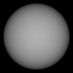 Image of Sun's photosphere