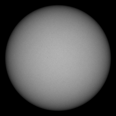 Image of Sun's photosphere