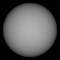 Image of Sun's photosphere