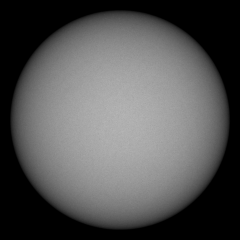 Image of Sun's photosphere