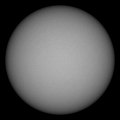 Image of Sun's photosphere