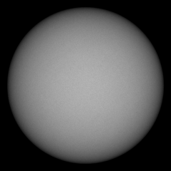 Image of Sun's photosphere