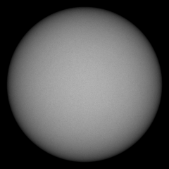 Image of Sun's photosphere