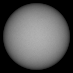 Image of Sun's photosphere