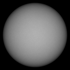 Image of Sun's photosphere