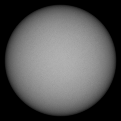 Image of Sun's photosphere