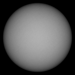 Image of Sun's photosphere