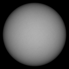 Image of Sun's photosphere