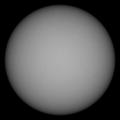 Image of Sun's photosphere