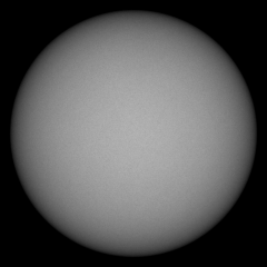 Image of Sun's photosphere