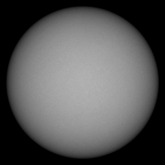 Image of Sun's photosphere