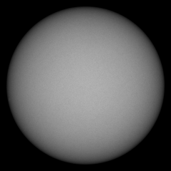 Image of Sun's photosphere