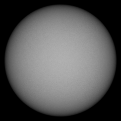 Image of Sun's photosphere