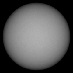 Image of Sun's photosphere