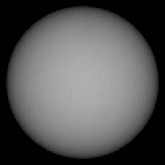 Image of Sun's photosphere