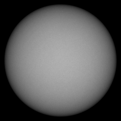 Image of Sun's photosphere