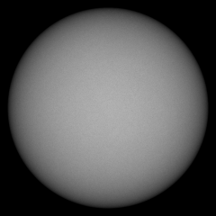 Image of Sun's photosphere