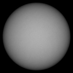 Image of Sun's photosphere