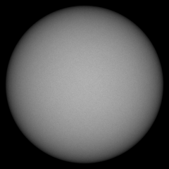 Image of Sun's photosphere