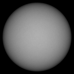 Image of Sun's photosphere