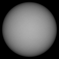 Image of Sun's photosphere