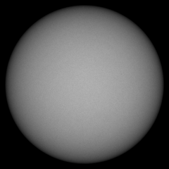 Image of Sun's photosphere