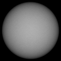 Image of Sun's photosphere