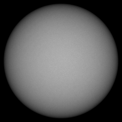 Image of Sun's photosphere