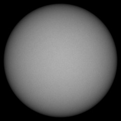 Image of Sun's photosphere