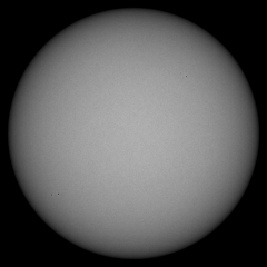 Image of Sun's photosphere