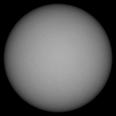 Image of Sun's photosphere