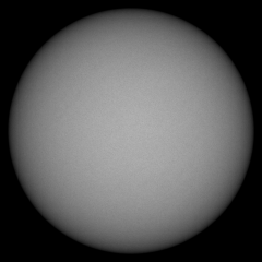 Image of Sun's photosphere