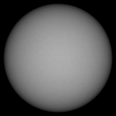 Image of Sun's photosphere