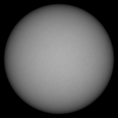 Image of Sun's photosphere