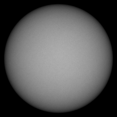 Image of Sun's photosphere