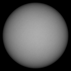 Image of Sun's photosphere