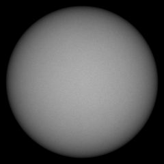 Image of Sun's photosphere