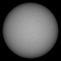 Image of Sun's photosphere