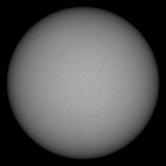 Image of Sun's photosphere