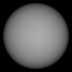 Image of Sun's photosphere