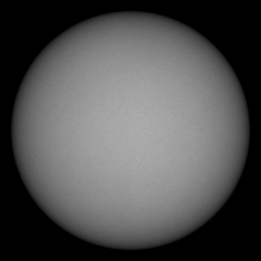 Image of Sun's photosphere