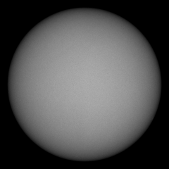 Image of Sun's photosphere