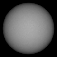 Image of Sun's photosphere